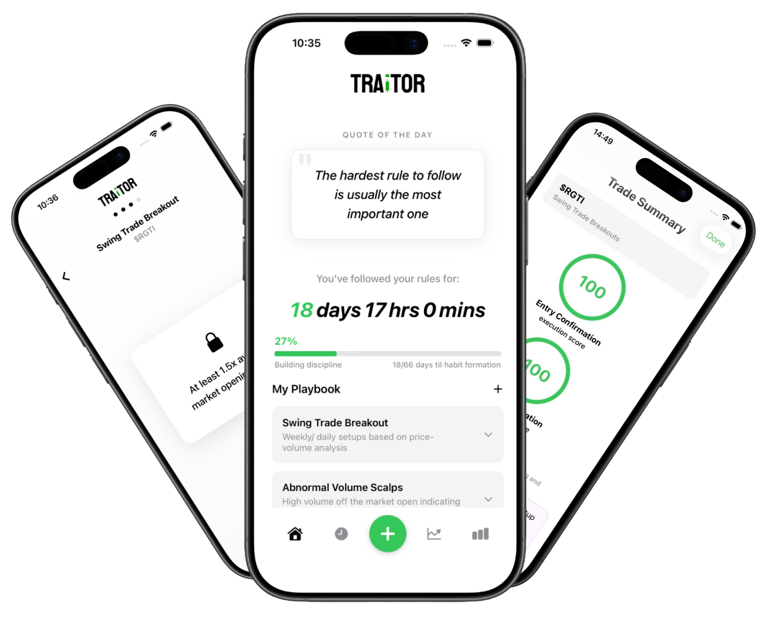 TRAITOR App Screenshot