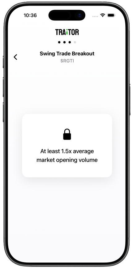 Swipe-to-Confirm Rules